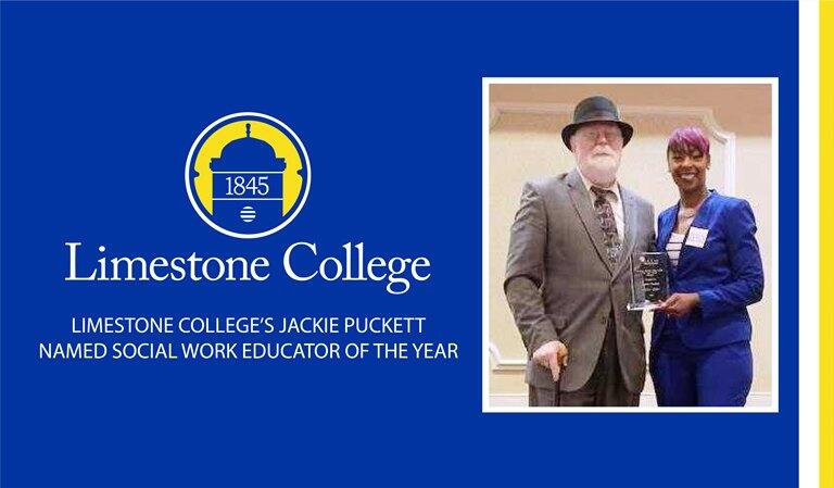 Dr. Jackie Puckett Named S.C. Social Work Educator Of The Year